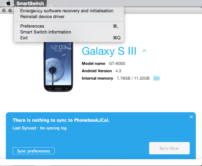 Samsung android file transfer mac